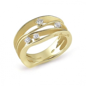 Annamaria Cammilli Dune Ring Gelbgold Bamboo