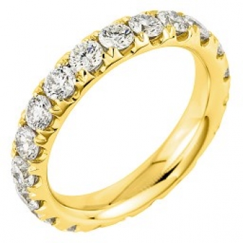 Memoire Ring Gelbgold Brillant 2,33ct 71-10853