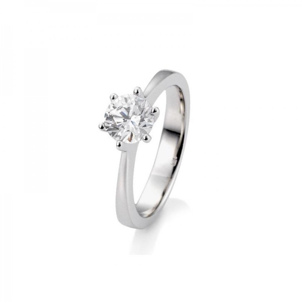 hochzeitstag geschenke platinring 1,50ct krappenfassung